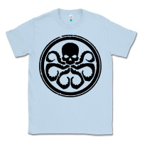 Dusty Blue hydra Classic Tee - artisFamous