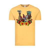Vintage Mustard farm life chicken Vintage Tee - SublimationCraftShop