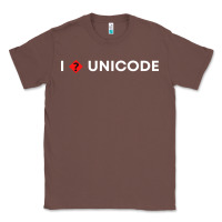 Chestnut i � unicode Classic Tee - artisFamous