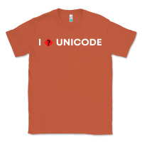 Copper i � unicode Classic Tee - artisFamous