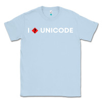 Dusty Blue i � unicode Classic Tee - artisFamous