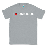 Heather Grey i � unicode Classic Tee - artisFamous