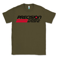 Army Green precision turbo engine classic Classic Tee - artisFamous