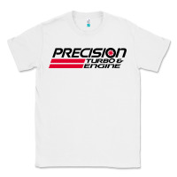 White precision turbo engine classic Classic Tee - artisFamous