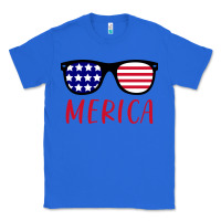 True Royal Merica Usa Flag Sunglasses 4th Of July Classic Tee - artisFamous