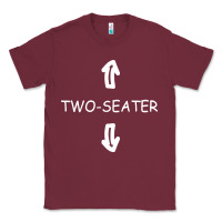Burgundy two seater Classic Tee - artisFamous