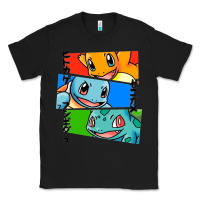 Black kanto starters Classic Tee - artisFamous