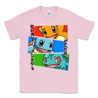 Bubblegum Pink kanto starters Classic Tee - artisFamous