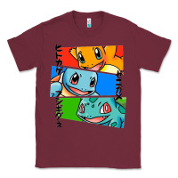 Burgundy kanto starters Classic Tee - artisFamous
