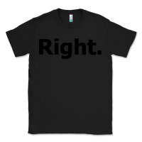 Black right Classic Tee - artisFamous