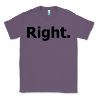 Lavender right Classic Tee - artisFamous