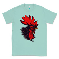 Seafoam rooster Classic Tee - artisFamous