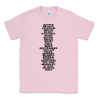 Bubblegum Pink phonetic alphabet Classic Tee - artisFamous