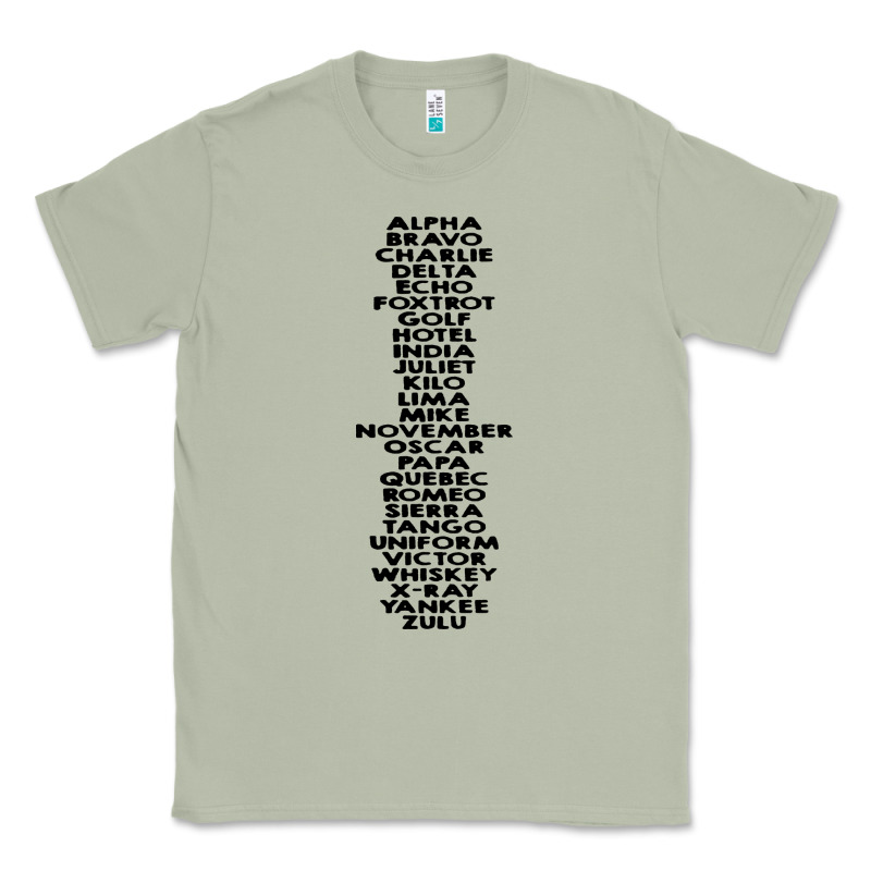 Phonetic Alphabet Classic Tee by artisFamous | Teevron