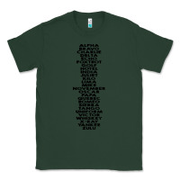 Sports Green phonetic alphabet Classic Tee - artisFamous