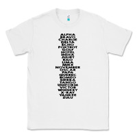 White phonetic alphabet Classic Tee - artisFamous