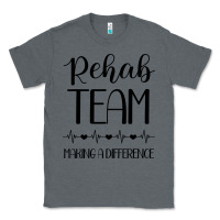 Charcoal Heather physical therapy making a difference Classic Tee - artisFamous