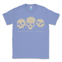 Colony Blue memento mori three skulls Classic Tee - artisFamous