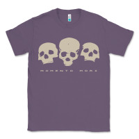 Lavender memento mori three skulls Classic Tee - artisFamous