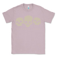 Lilac memento mori three skulls Classic Tee - artisFamous