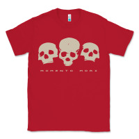 Red memento mori three skulls Classic Tee - artisFamous