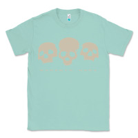 Seafoam memento mori three skulls Classic Tee - artisFamous