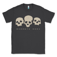 Smoke memento mori three skulls Classic Tee - artisFamous