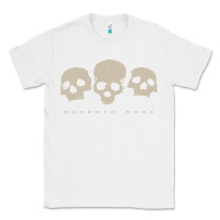 White memento mori three skulls Classic Tee - artisFamous