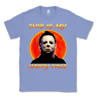 Colony Blue this is my happy face Classic Tee - artisFamous