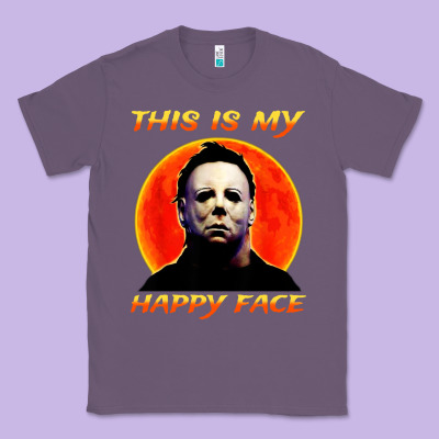 This Is My Happy Face Classic Tee Designed By Artisfamous