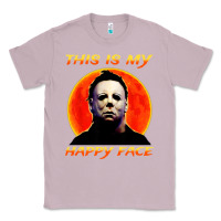 Lilac this is my happy face Classic Tee - artisFamous