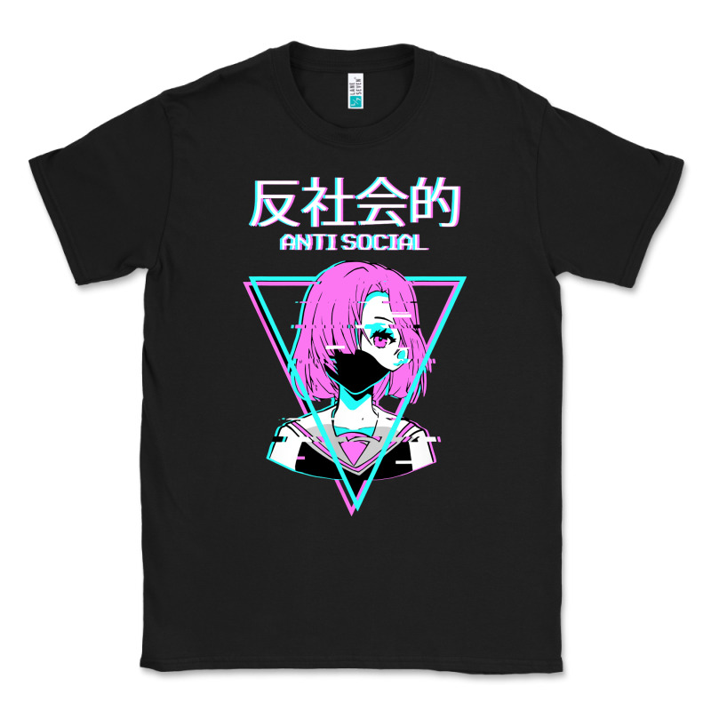 Antisocial Wave Anime Classic Tee by artisFamous | Teevron