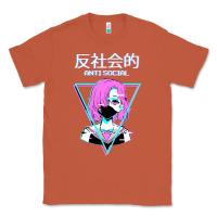 Copper antisocial wave anime Classic Tee - artisFamous