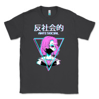 Smoke antisocial wave anime Classic Tee - artisFamous