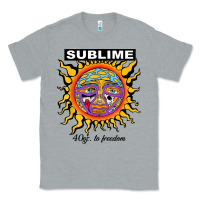 Heather Grey sunflower sublime 40oz to freedom Classic Tee - artisFamous