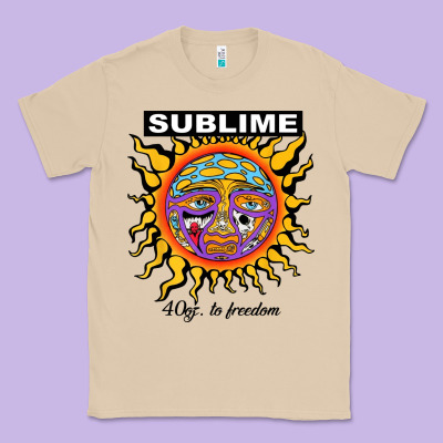 Sunflower Sublime 40oz To Freedom Classic Tee Designed By Artisfamous