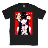 Black anime girl japanese Classic Tee - artisFamous