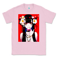 Bubblegum Pink anime girl japanese Classic Tee - artisFamous