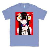 Colony Blue anime girl japanese Classic Tee - artisFamous
