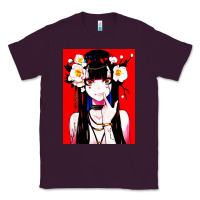 Plum anime girl japanese Classic Tee - artisFamous
