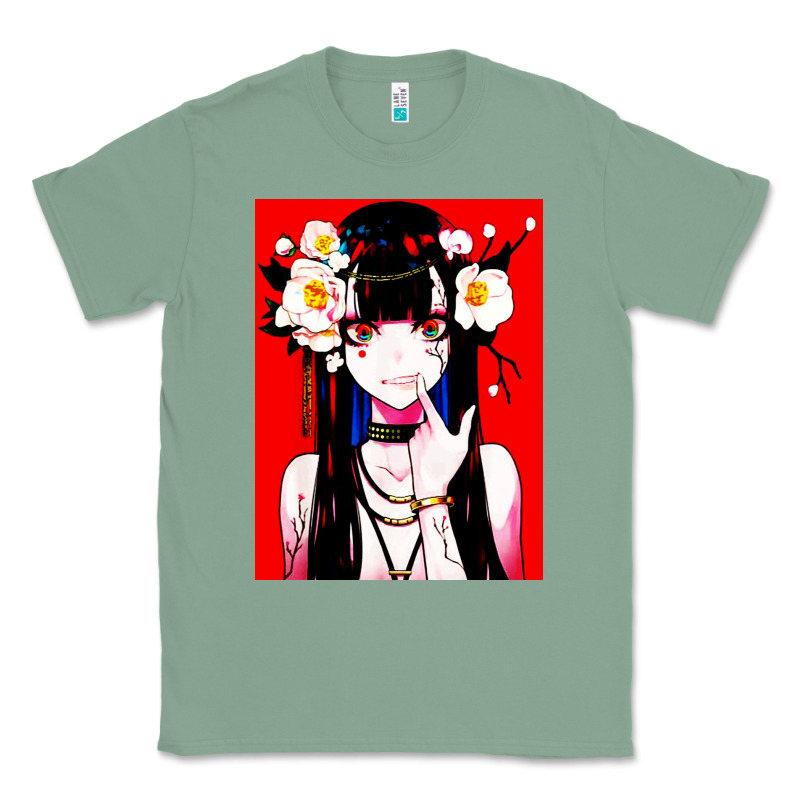 Anime Girl Japanese Classic Tee by artisFamous | Teevron