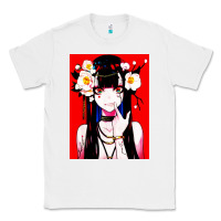 White anime girl japanese Classic Tee - artisFamous