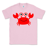 Bubblegum Pink Red Crab Classic Tee - artisFamous