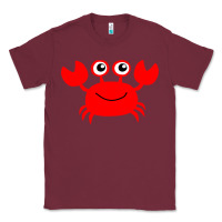 Burgundy Red Crab Classic Tee - artisFamous