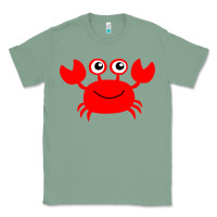 Sage Red Crab Classic Tee - artisFamous