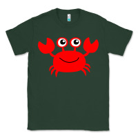 Sports Green Red Crab Classic Tee - artisFamous