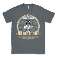 Charcoal Heather the roost animal cafe Classic Tee - artisFamous