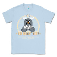 Dusty Blue the roost animal cafe Classic Tee - artisFamous
