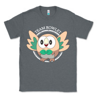 Charcoal Heather team rowlet classic Classic Tee - artisFamous