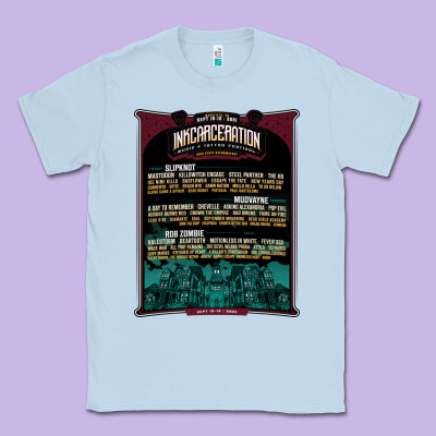 Face Mask Mansfield Ohio Inkcarceration Lineup Classic Tee Designed By Artisfamous